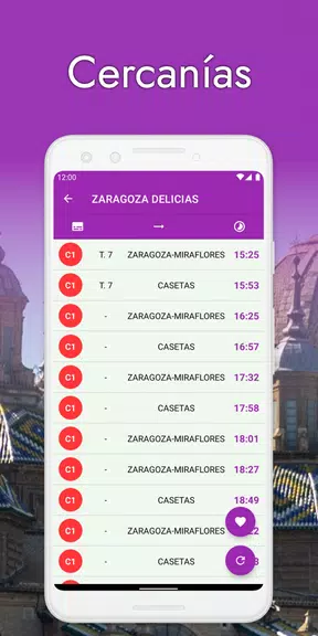 Zaragoza Bus Tranvía Cercanías Screenshot 4
