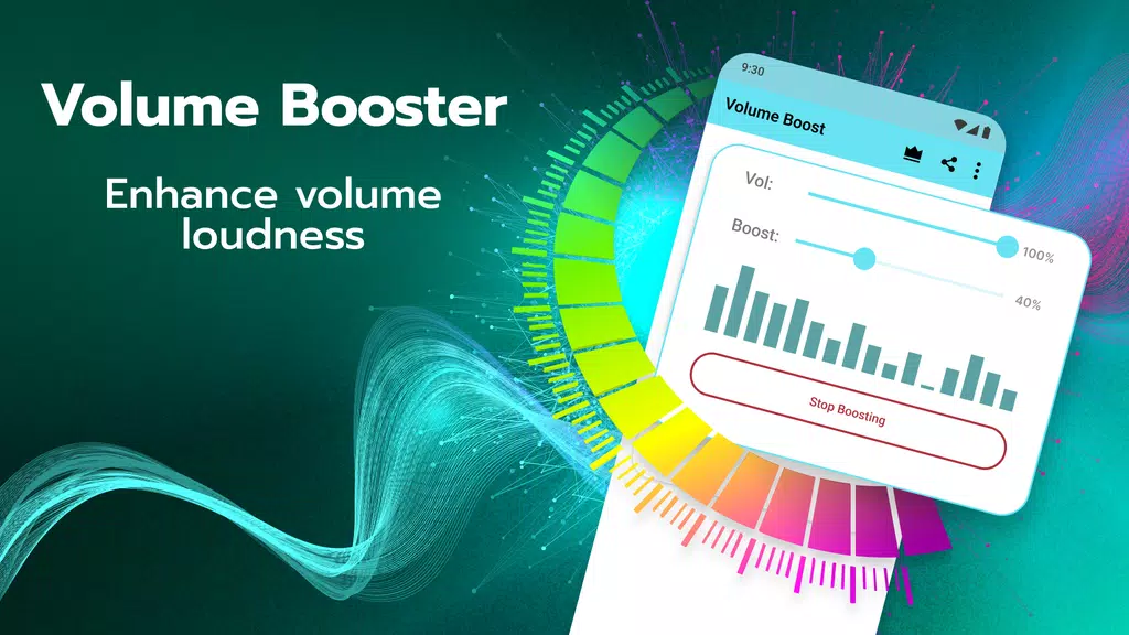 Volume Booster for Android ภาพหน้าจอ 1