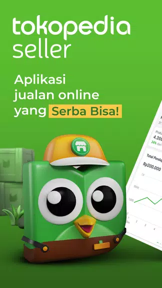 Tokopedia Seller Tangkapan skrin 1