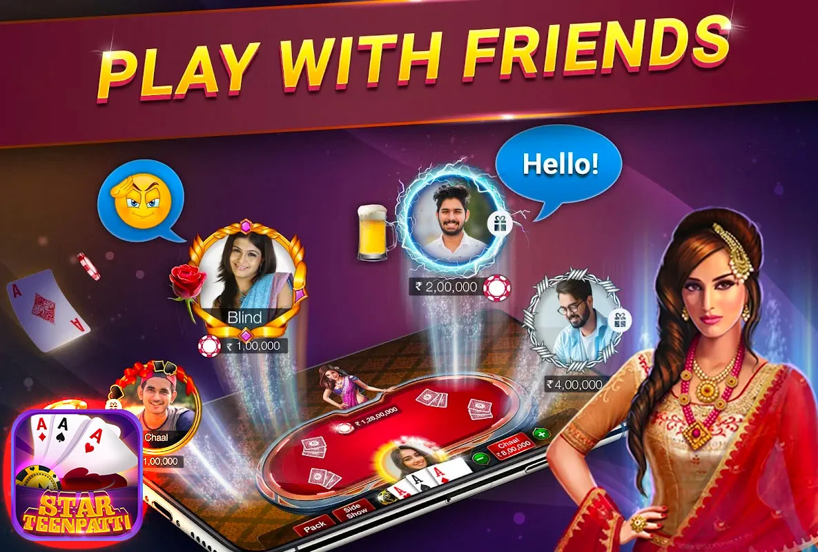 Teen Patti Star - Online Captura de tela 2