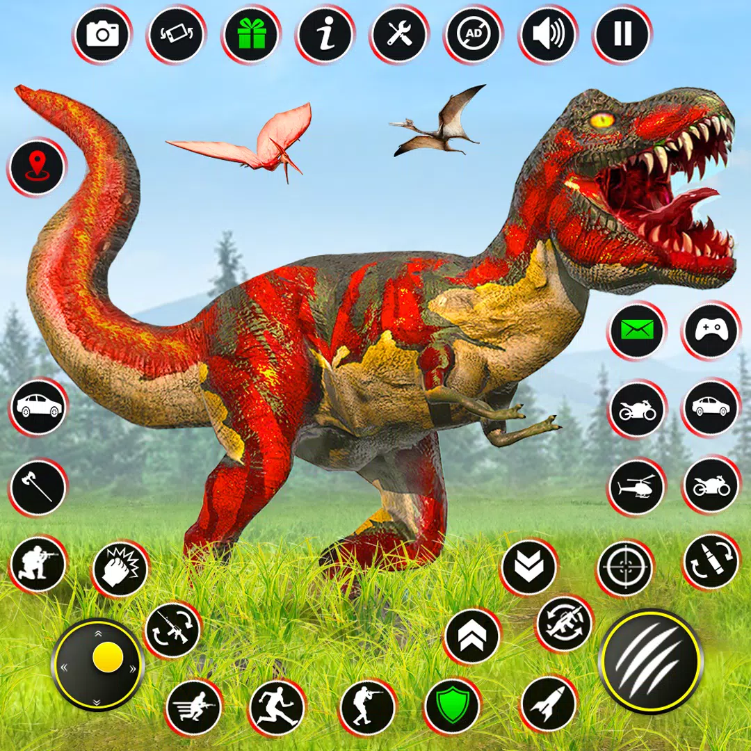 Wild Dino Hunting - Gun Games ภาพหน้าจอ 1