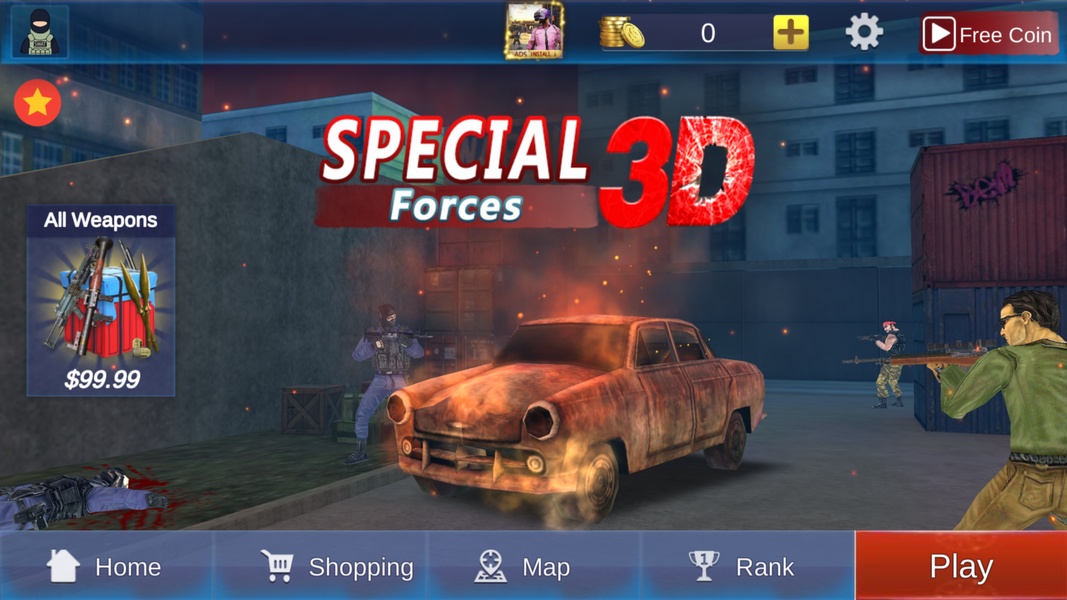Special Ops: PvP Sniper Shooer Schermafbeelding 1