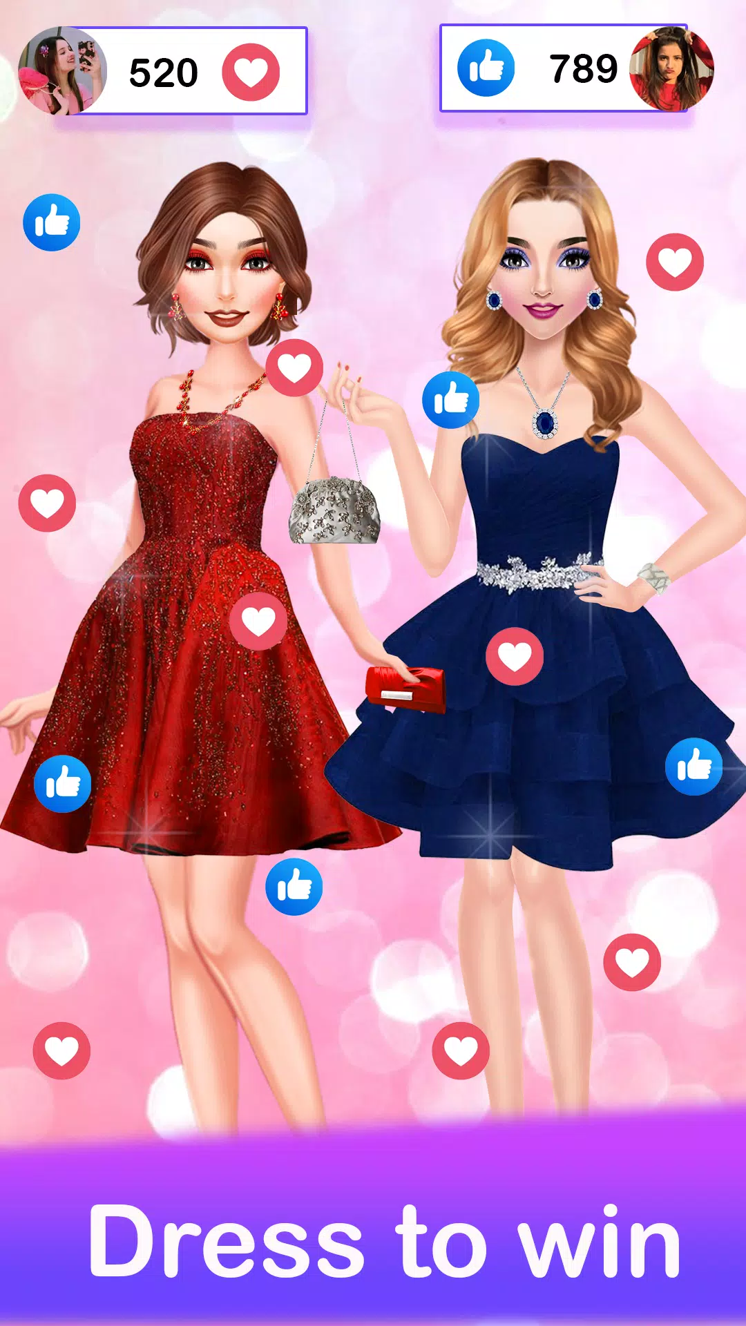 Fashion Girl Makeup Games Show Schermafbeelding 3