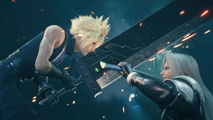 FF7的单翼天使摇滚路易·威登（Louis Vuitton）表演