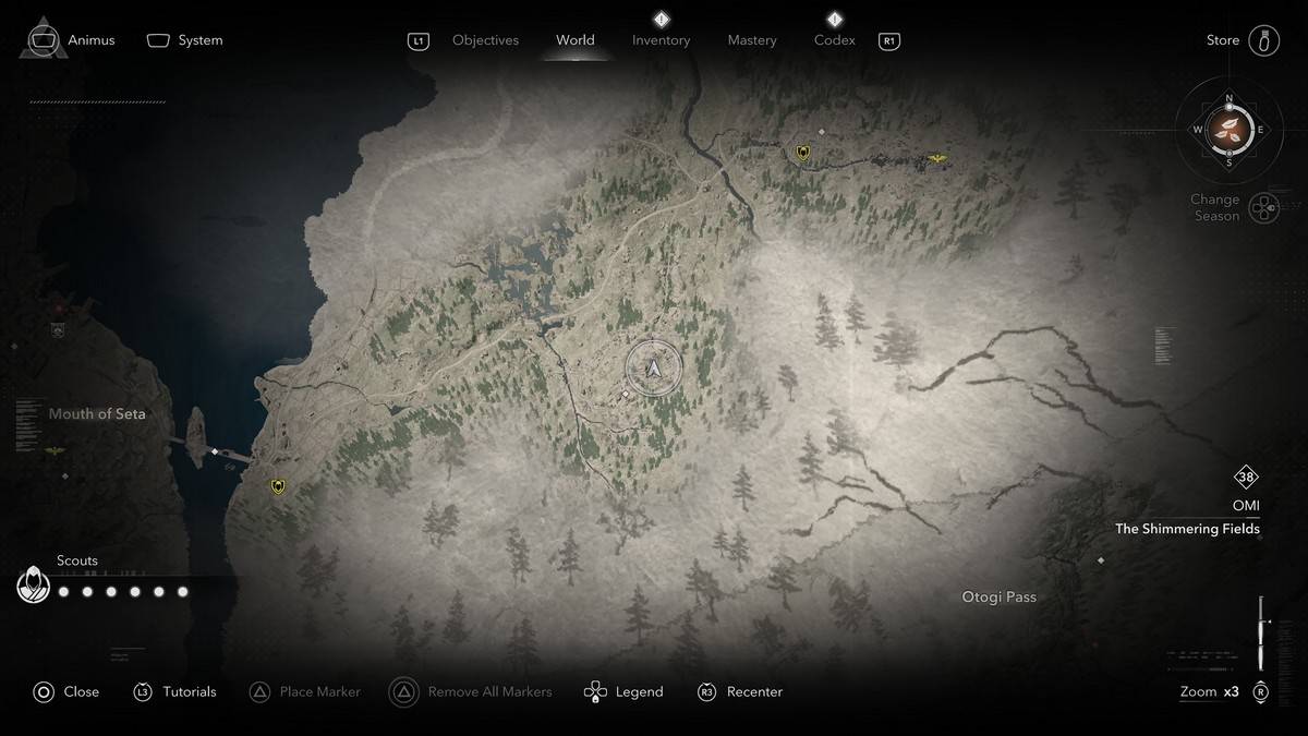 Legendarische Sumi-E-locatie in Assassin's Creed Shadows.