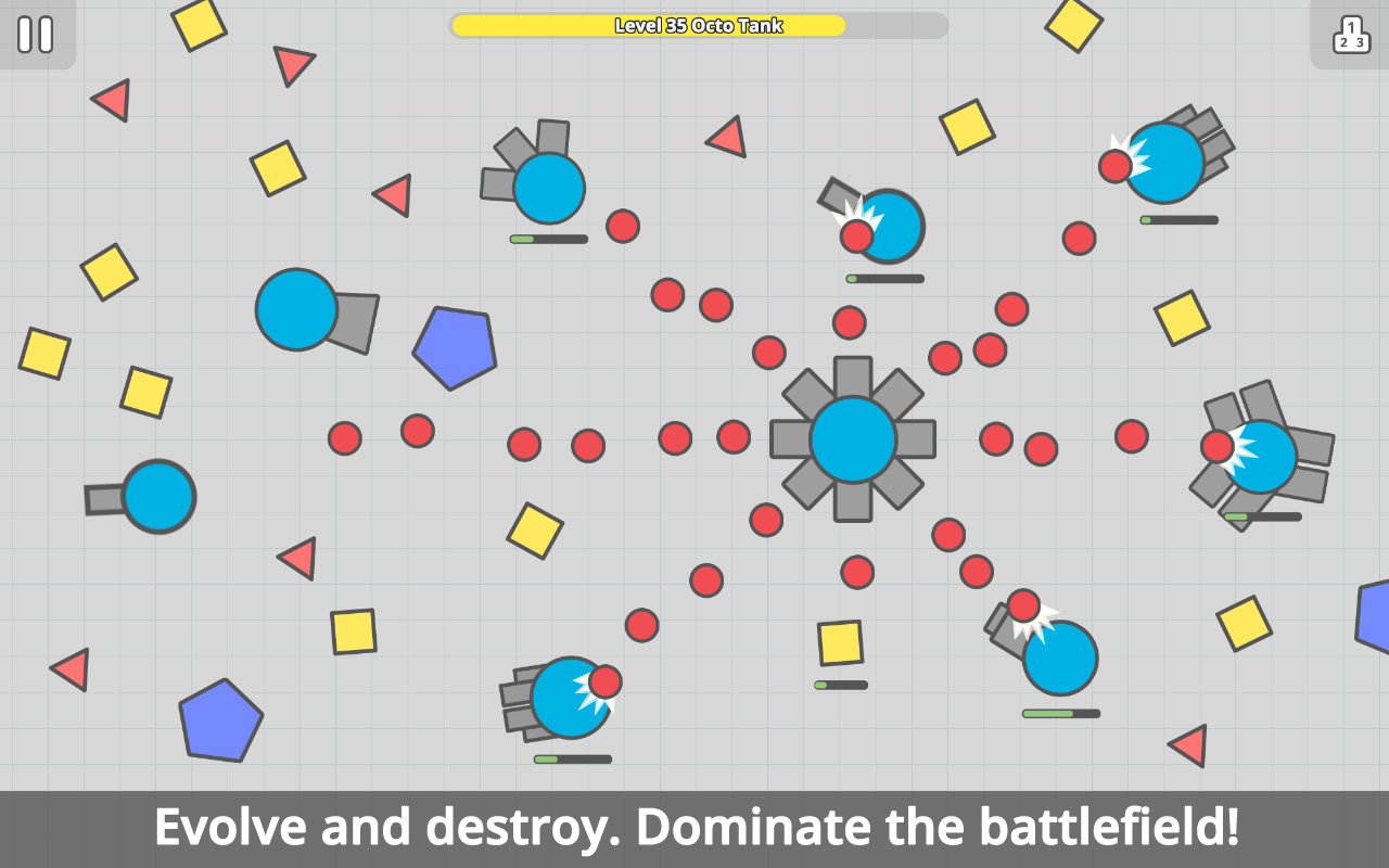 diep.io स्क्रीनशॉट 1