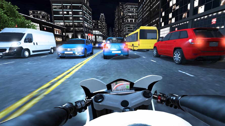 Traffic Moto Racing 2024 Скриншот 1