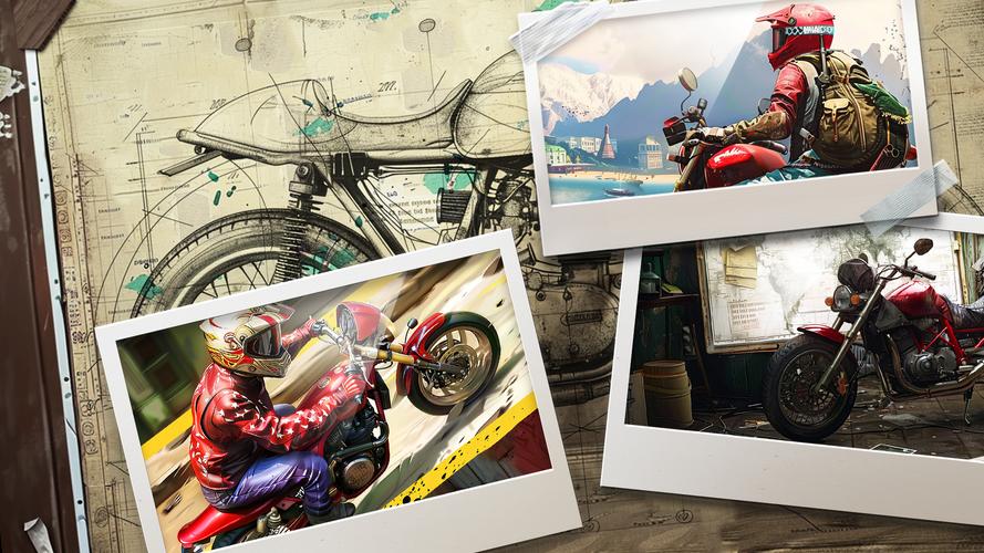 Traffic Moto Racing 2024 Скриншот 2