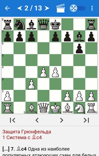 Chess Tactics in Grünfeld Def. Captura de pantalla 2