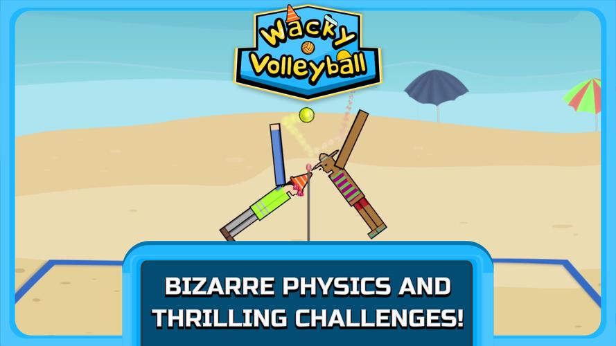 Schermata Wacky Volleyball 1