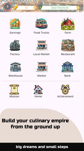 Food Business Culinary Empire Captura de pantalla 1