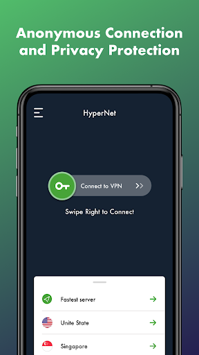 HyperNet Free VPN - Unlimited スクリーンショット 2