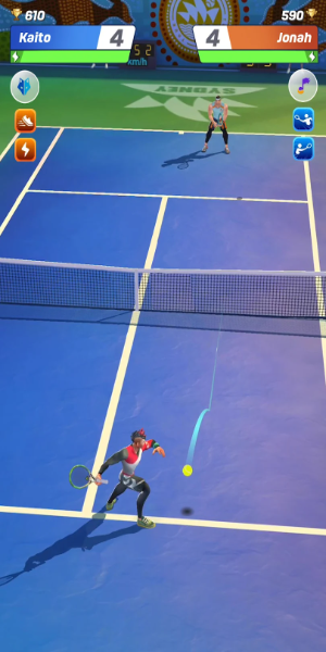 Tennis Clash: Multiplayer Game Скриншот 1