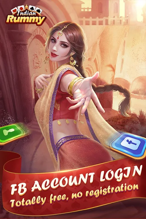 Indian Rummy-free card game online Captura de pantalla 1