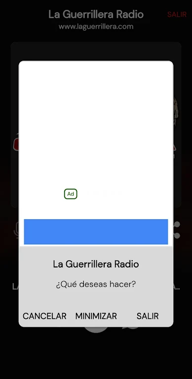 La Guerrillera Radio Screenshot 3