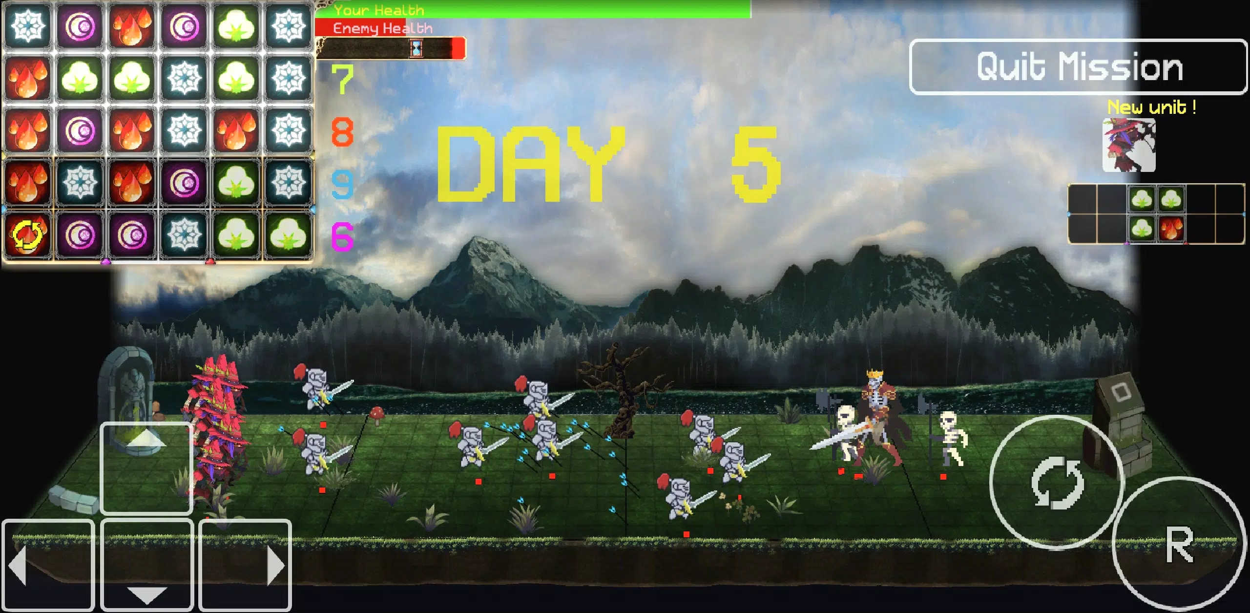 Heroes - Match Puzzle Monsters ภาพหน้าจอ 1