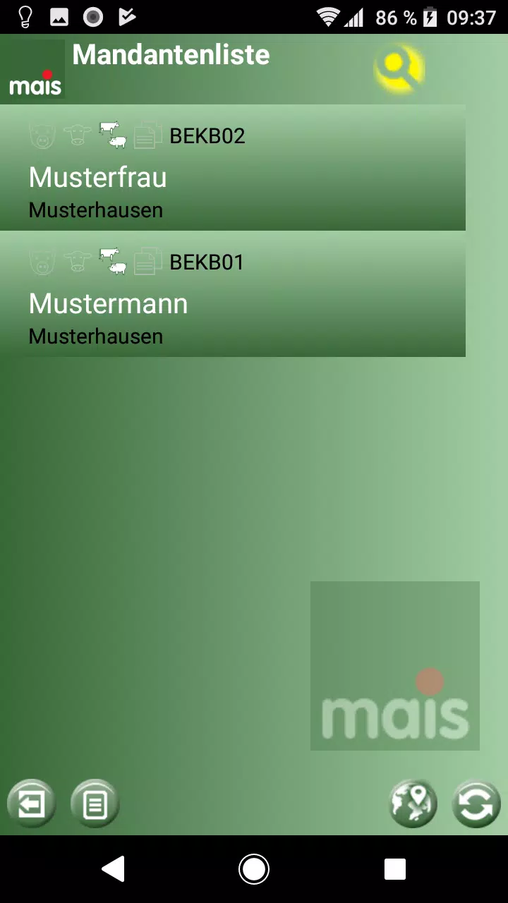 Schermata Raiffeisen Beckum App 1