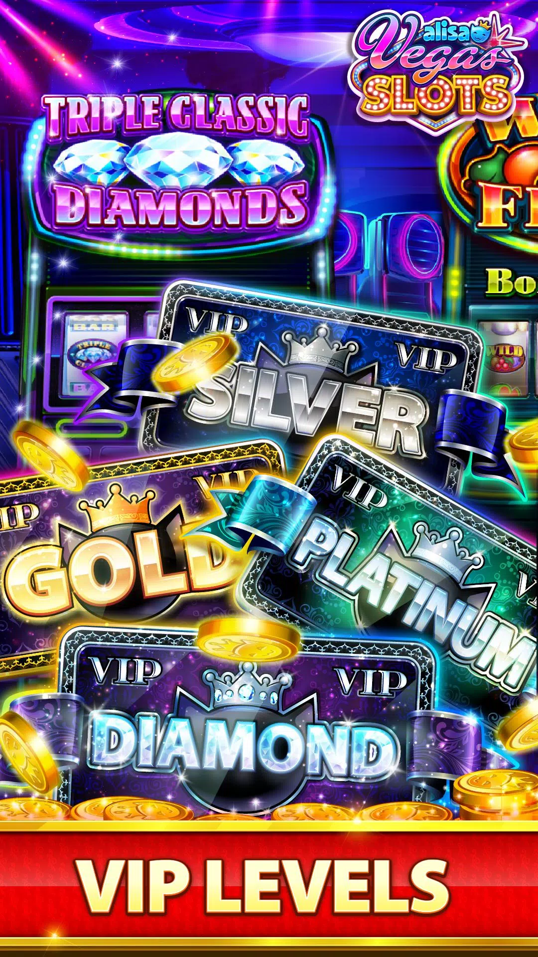 VEGAS Slots by Alisa –Free Fu Captura de tela 4