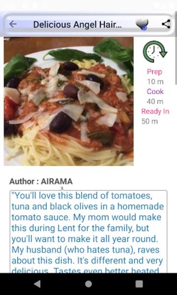 Italian Meal Recipes Скриншот 1