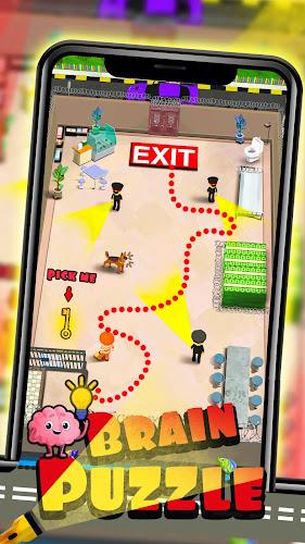 Thief Puzzle: Draw to Escape スクリーンショット 1