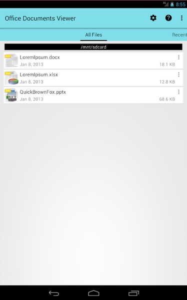 Office Documents Viewer Screenshot 4