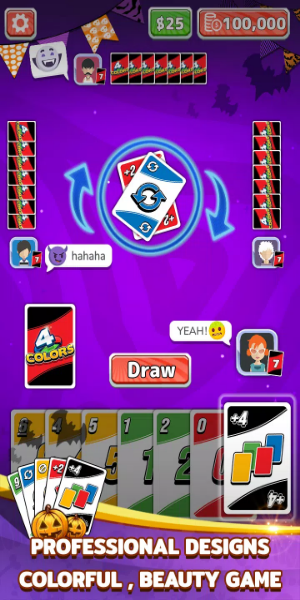 4 Colors Card Game スクリーンショット 2