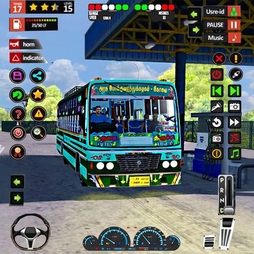 Real Bus Simulator Bus Game 3D Captura de pantalla 1