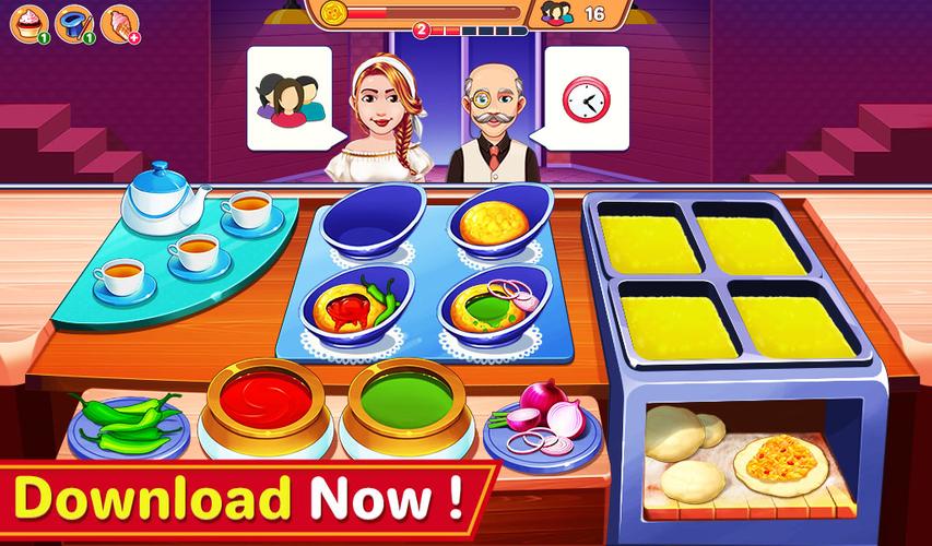 Indian Cooking Madness Games スクリーンショット 2