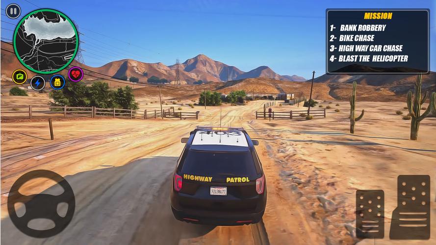 Police Van Driving: Cop Games Ảnh chụp màn hình 3