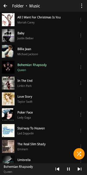 PowerAudio Pro Music Player Tangkapan skrin 1