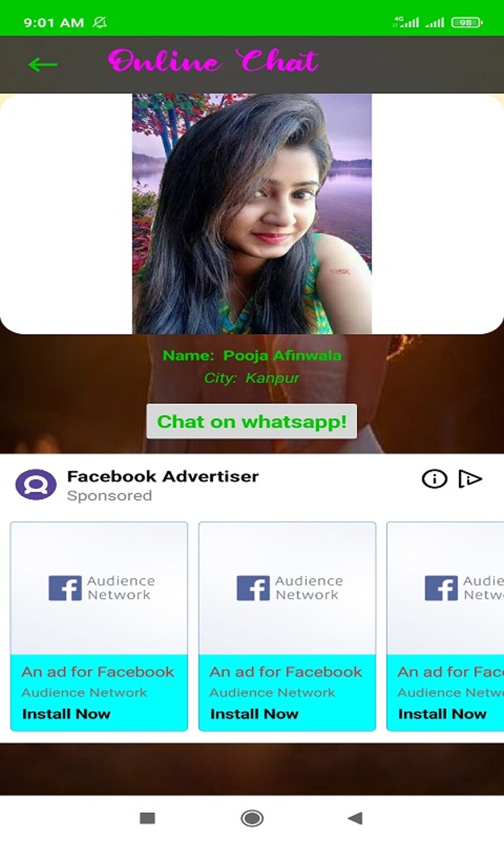 Girls Mobile Number For Video應用截圖第1張
