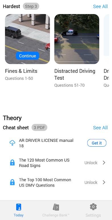 DMV Practice Test應用截圖第2張