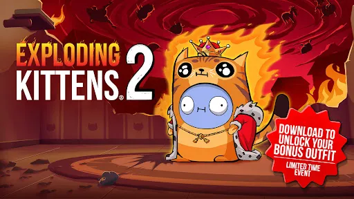 Exploding Kittens 2 Ảnh chụp màn hình 2