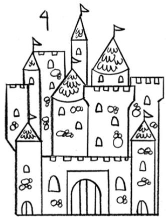 How to Draw Castle - Easy Drawing ภาพหน้าจอ 2