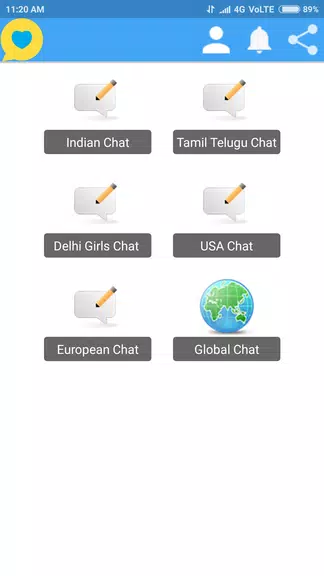 Indian Girls Chat स्क्रीनशॉट 3