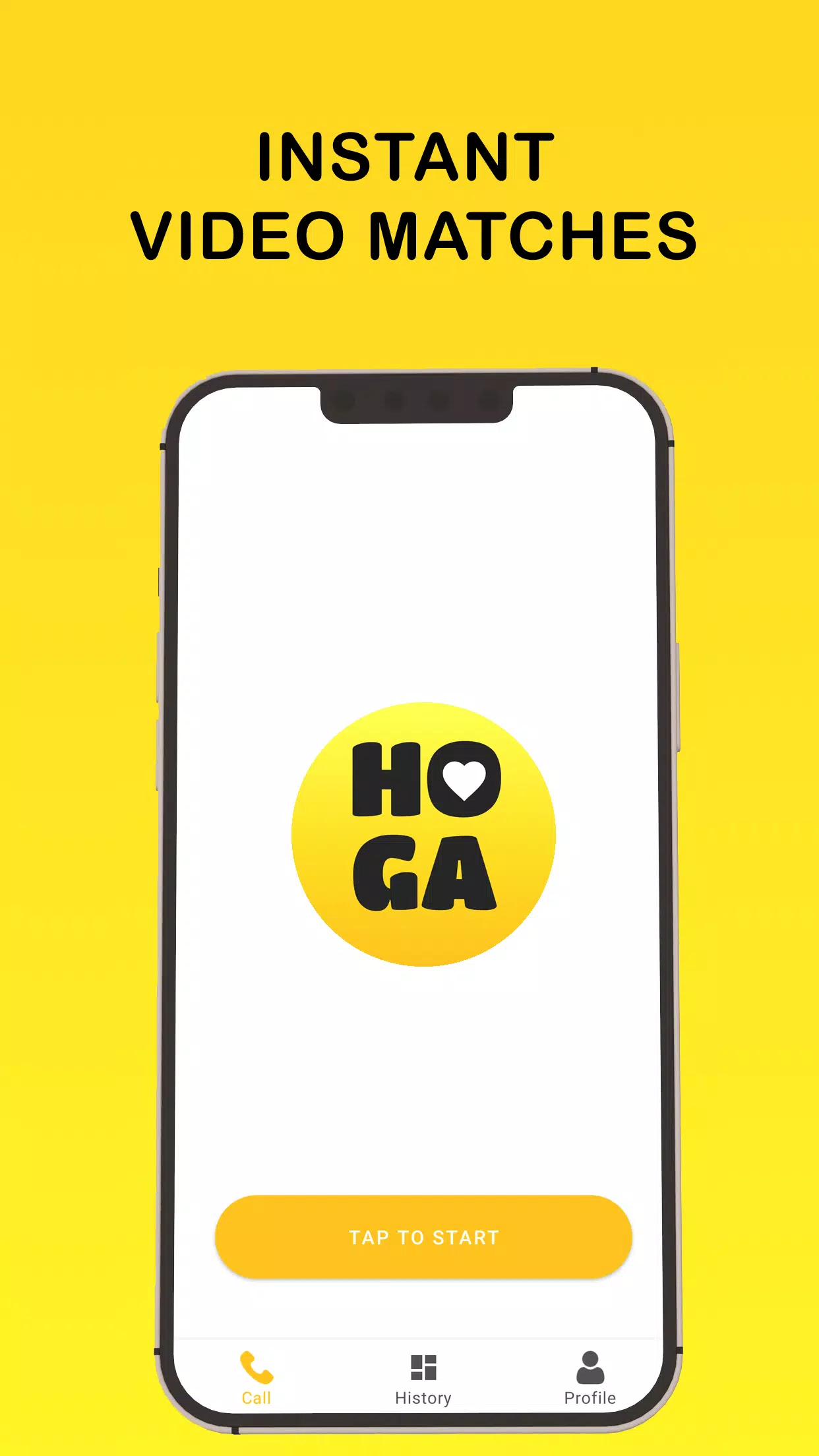 Hoga - Live video chat Скриншот 2