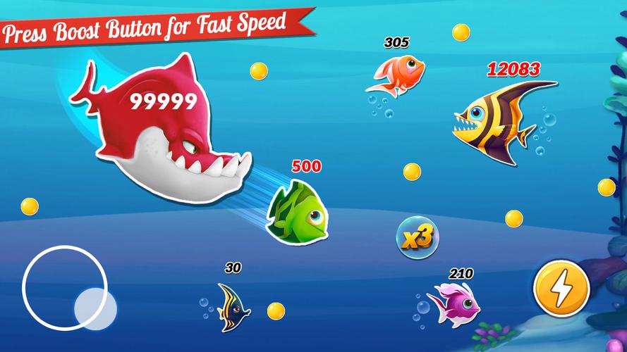 Fish.IO Fish Games Shark Games Schermafbeelding 1