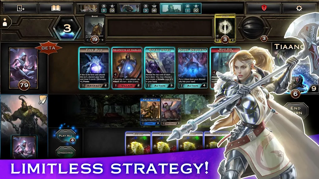 Shards the Deckbuilder 스크린샷 2