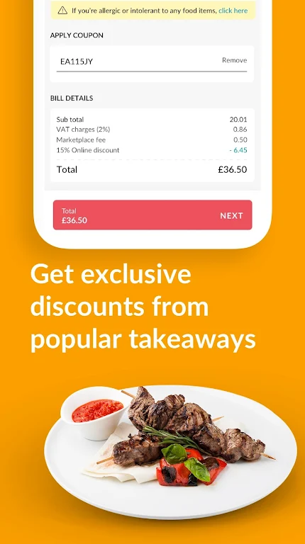 Foodhub - Online Takeaways Screenshot 3