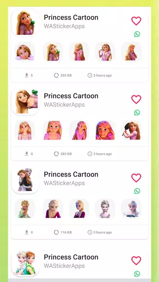 Princess Animated Stickers應用截圖第1張