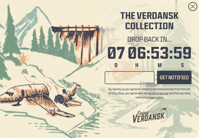 Warzone Fans: Prepare for Verdansk Return Next Week, Says Call of Duty Merch Shop