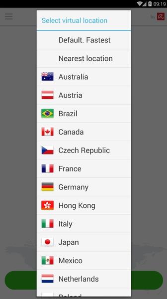 Avira Phantom VPN ဖန်သားပြင်ဓာတ်ပုံ 4