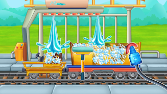 Truck wash train builder game应用截图第2张