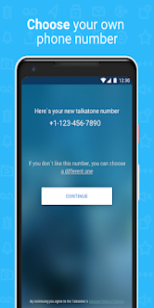 Talkatone: Texting & Calling スクリーンショット 1
