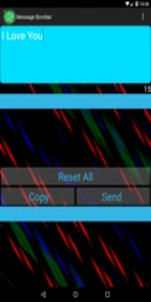 Schermata Message Bomber -send 5000+ sms 1