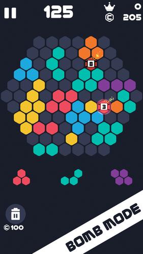 Hexa Brick: Hexagon Block 1010 Screenshot 3