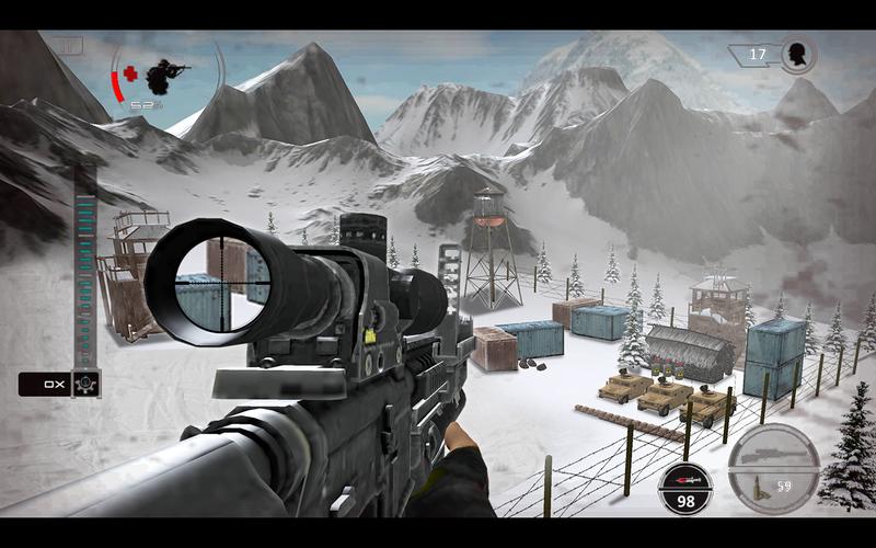 Mountain Sniper Shooting: FPS ဖန်သားပြင်ဓာတ်ပုံ 2