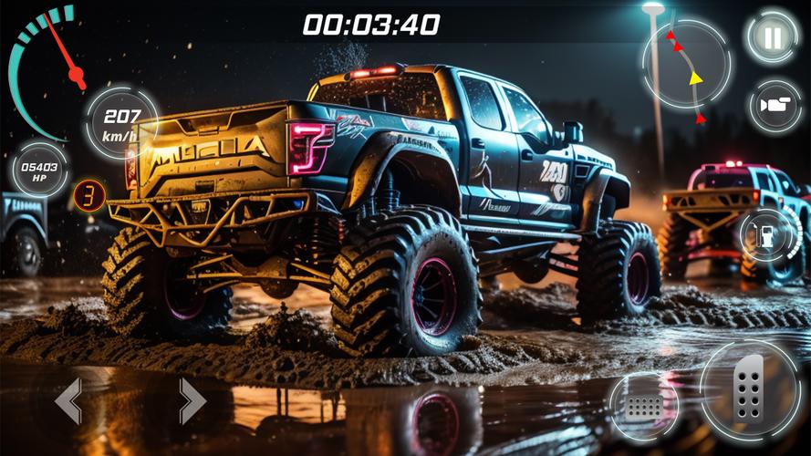Offroad Mud Truck Game Offline ဖန်သားပြင်ဓာတ်ပုံ 4
