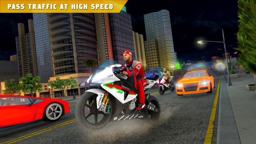 Highway Traffic Bike Race Moto Screenshot 3