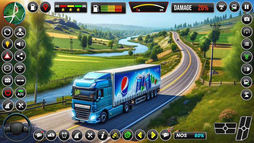 Truck Simulator: Driving Games ဖန်သားပြင်ဓာတ်ပုံ 4